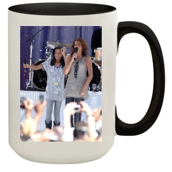 Whitney Houston 15oz Colored Inner & Handle Mug