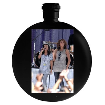 Whitney Houston Round Flask