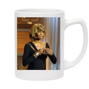 Whitney Houston 14oz White Statesman Mug