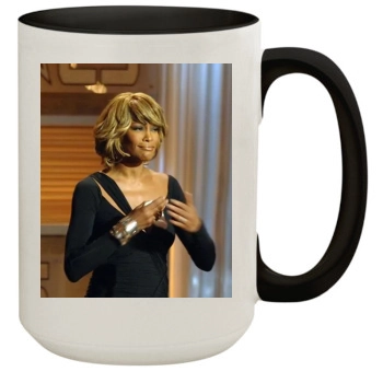 Whitney Houston 15oz Colored Inner & Handle Mug