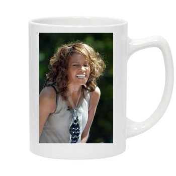 Whitney Houston 14oz White Statesman Mug