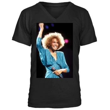 Whitney Houston Men's V-Neck T-Shirt