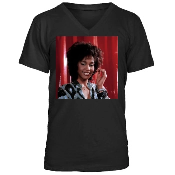 Whitney Houston Men's V-Neck T-Shirt