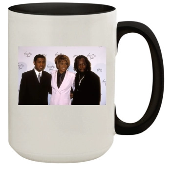 Whitney Houston 15oz Colored Inner & Handle Mug