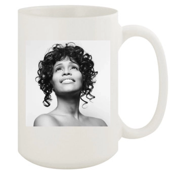 Whitney Houston 15oz White Mug