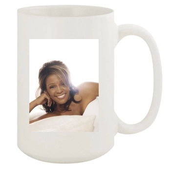 Whitney Houston 15oz White Mug