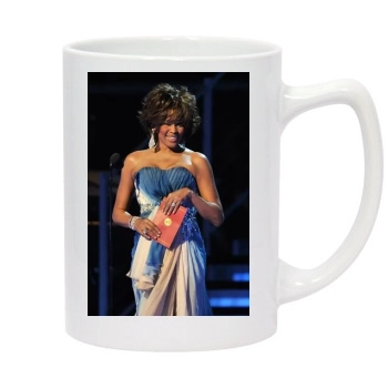 Whitney Houston 14oz White Statesman Mug