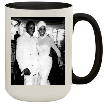 Whitney Houston 15oz Colored Inner & Handle Mug