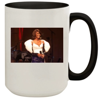 Whitney Houston 15oz Colored Inner & Handle Mug