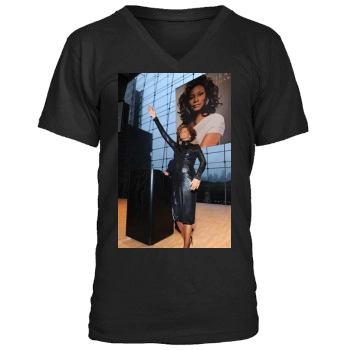 Whitney Houston Men's V-Neck T-Shirt