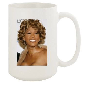 Whitney Houston 15oz White Mug