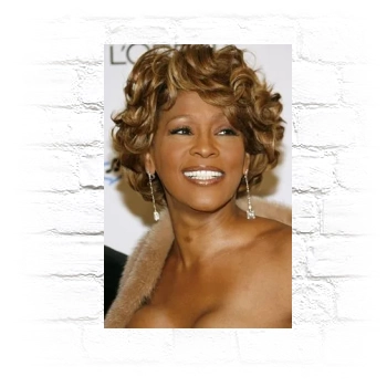 Whitney Houston Metal Wall Art