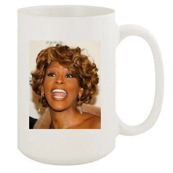 Whitney Houston 15oz White Mug