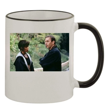 Whitney Houston 11oz Colored Rim & Handle Mug