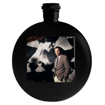 Whitney Houston Round Flask