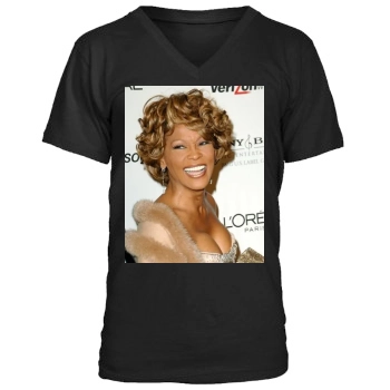 Whitney Houston Men's V-Neck T-Shirt