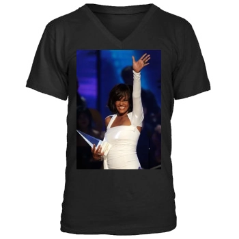 Whitney Houston Men's V-Neck T-Shirt