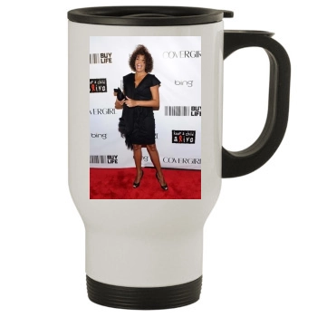 Whitney Houston Stainless Steel Travel Mug