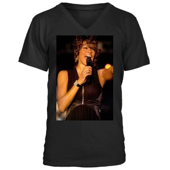 Whitney Houston Men's V-Neck T-Shirt