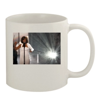 Whitney Houston 11oz White Mug