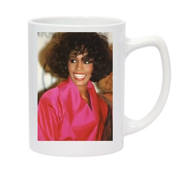 Whitney Houston 14oz White Statesman Mug