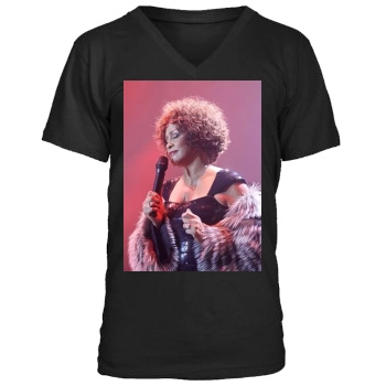 Whitney Houston Men's V-Neck T-Shirt