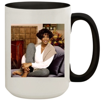 Whitney Houston 15oz Colored Inner & Handle Mug