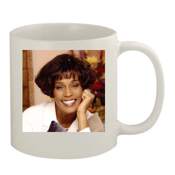 Whitney Houston 11oz White Mug
