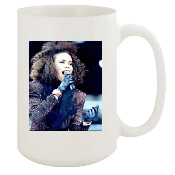 Whitney Houston 15oz White Mug