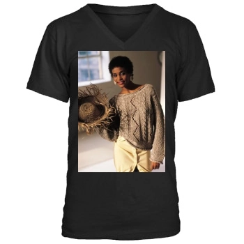 Whitney Houston Men's V-Neck T-Shirt