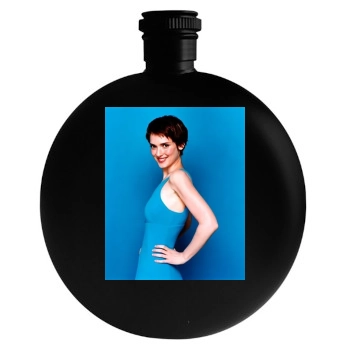 Winona Ryder Round Flask