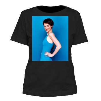 Winona Ryder Women's Cut T-Shirt