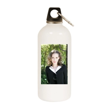 Winona Ryder White Water Bottle With Carabiner