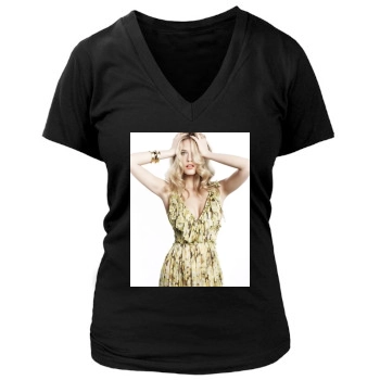 Bar Refaeli Women's Deep V-Neck TShirt