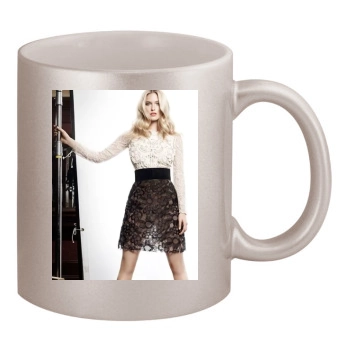 Bar Refaeli 11oz Metallic Silver Mug