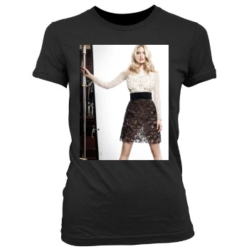 Bar Refaeli Women's Junior Cut Crewneck T-Shirt