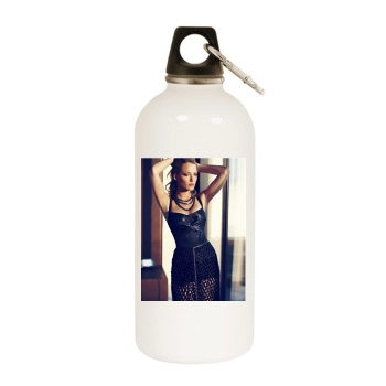 Blake Lively White Water Bottle With Carabiner