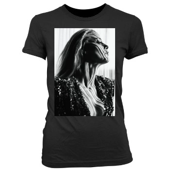 Blake Lively Women's Junior Cut Crewneck T-Shirt