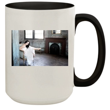 Bridget Regan 15oz Colored Inner & Handle Mug