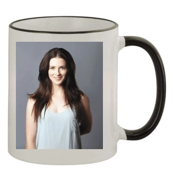 Bridget Regan 11oz Colored Rim & Handle Mug