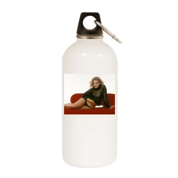 Busy Philipps White Water Bottle With Carabiner