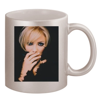 Cameron Diaz 11oz Metallic Silver Mug