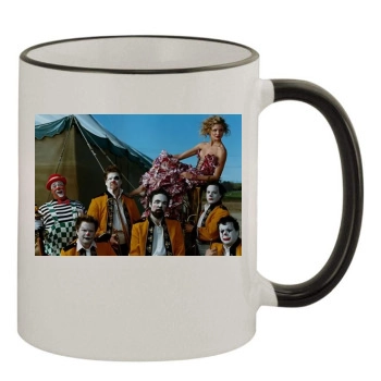 Cameron Diaz 11oz Colored Rim & Handle Mug