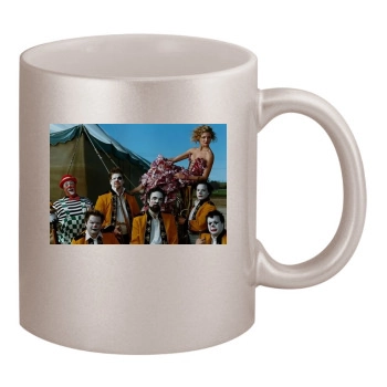 Cameron Diaz 11oz Metallic Silver Mug