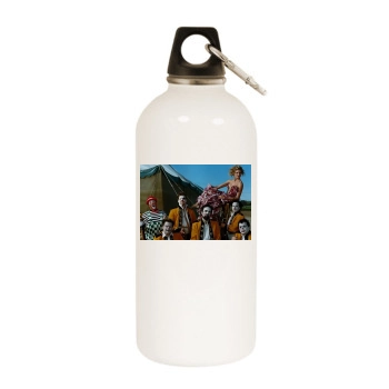 Cameron Diaz White Water Bottle With Carabiner