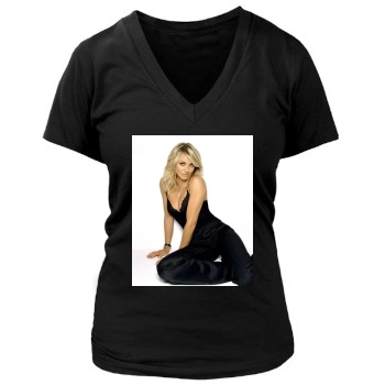 Cameron Diaz Women's Deep V-Neck TShirt