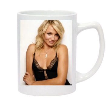 Cameron Diaz 14oz White Statesman Mug