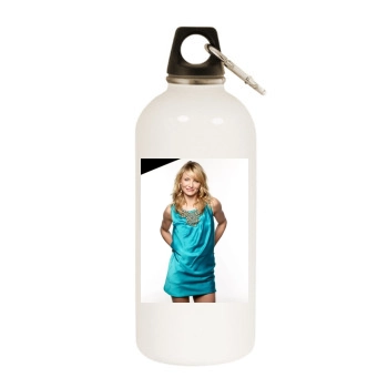 Cameron Diaz White Water Bottle With Carabiner