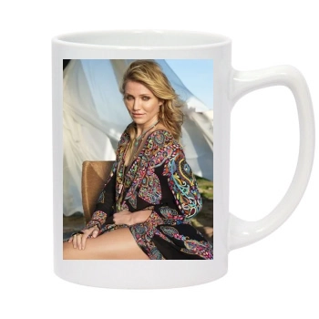 Cameron Diaz 14oz White Statesman Mug