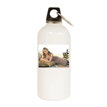 Cameron Diaz White Water Bottle With Carabiner